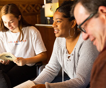 Happy students. Links to Gifts That Protect Your Assets